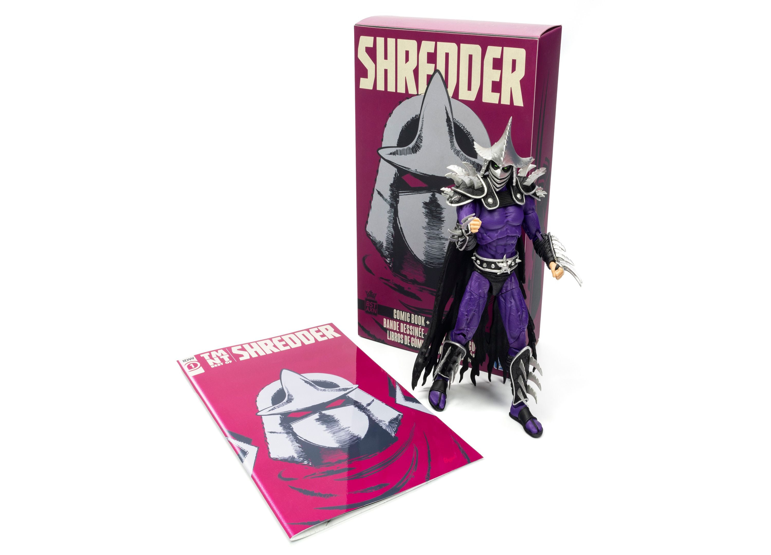Alternative view of The Loyal Subjects TMNT BST AXN XL 8" Super Shredder Action Figure