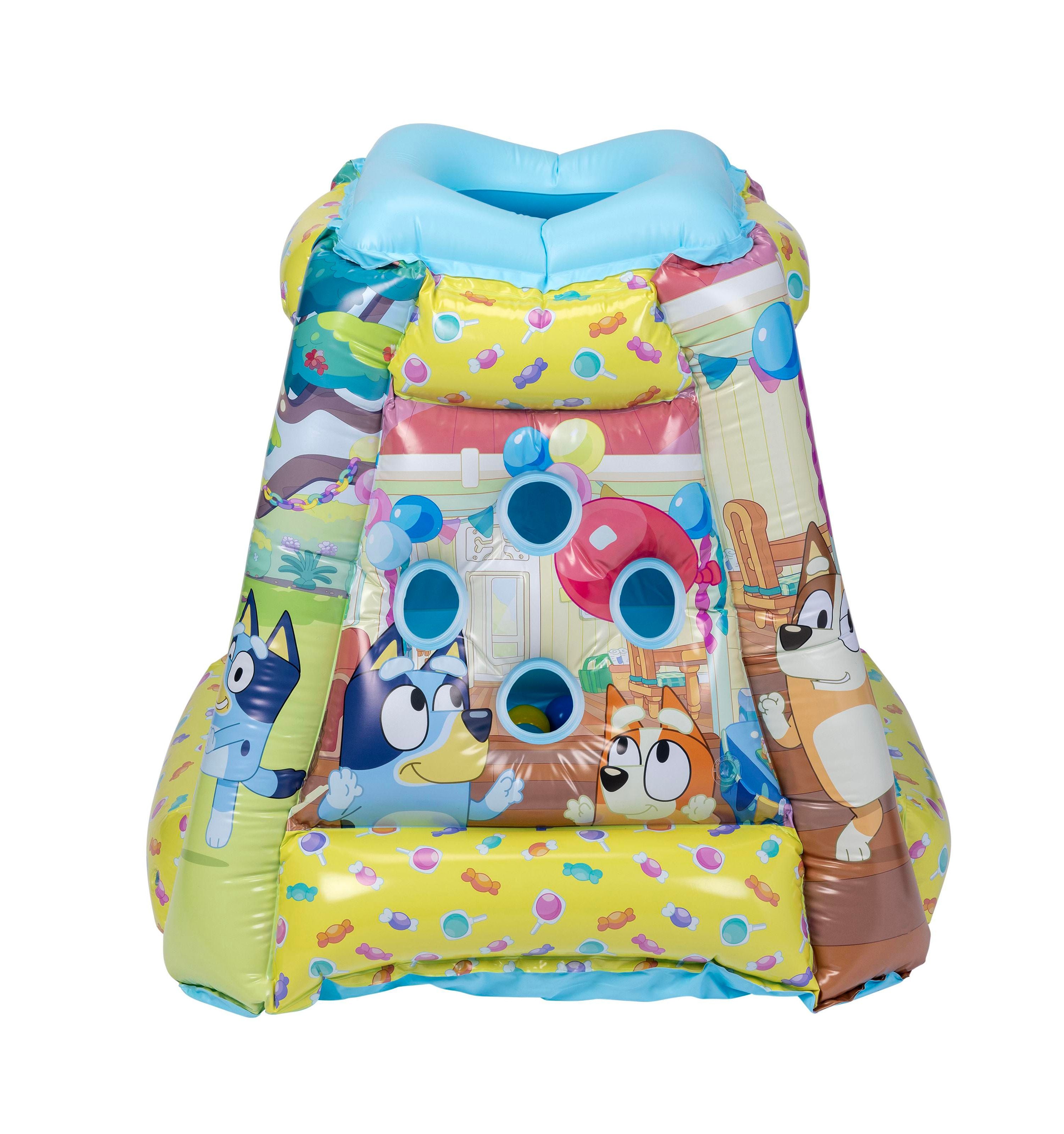 Alternative view of Bluey Ball Pit 20 Ball Playland with Colorful Character Graphics