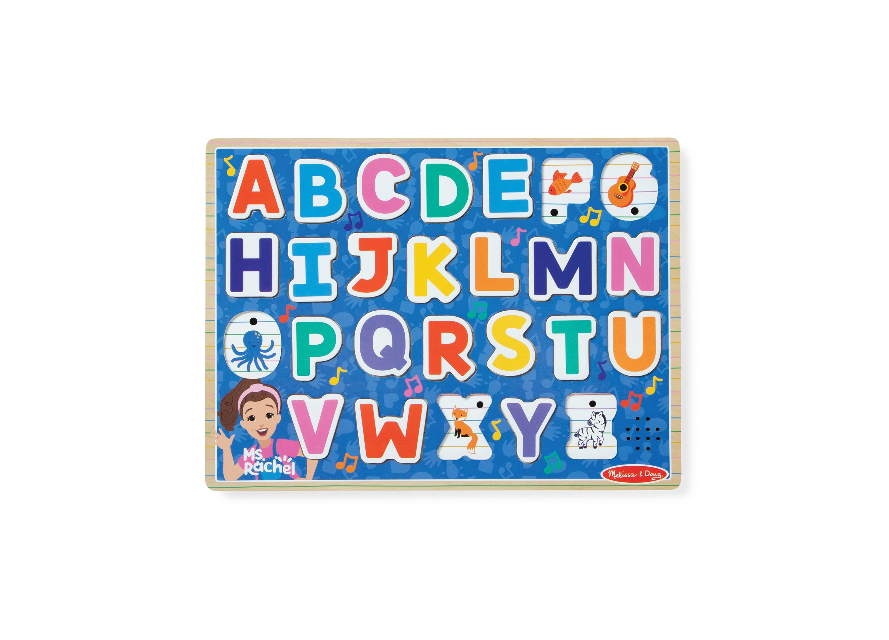 Ms. Rachel Wooden Alphabet Phonics Puzzle - Phonics Fun - Image 5