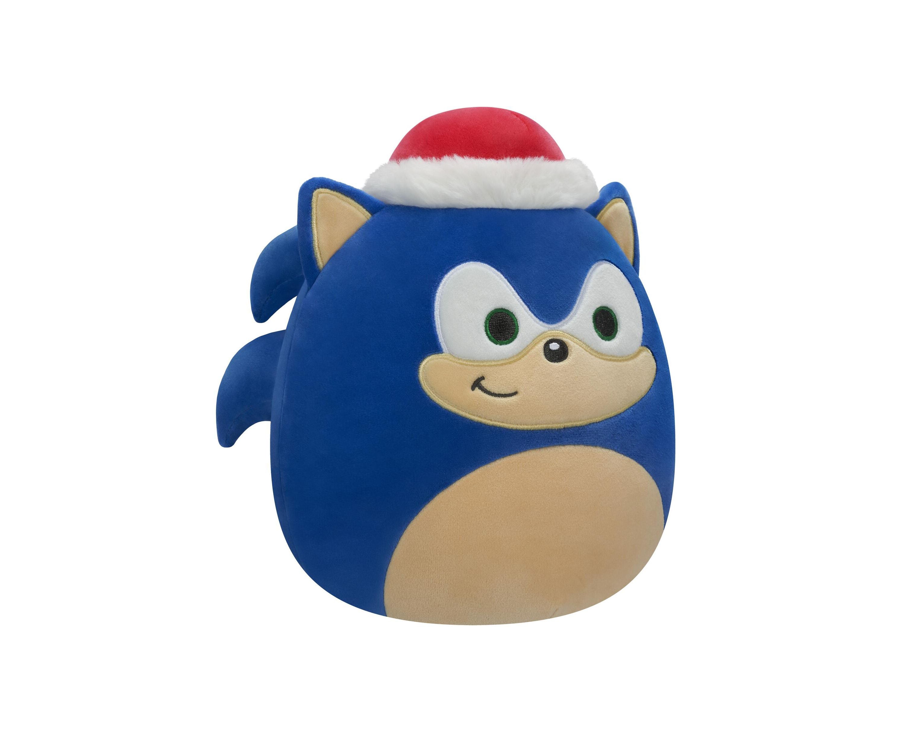 Alternative view of Squishmallow Holiday 8 inch Sonic Santa Hat Plush