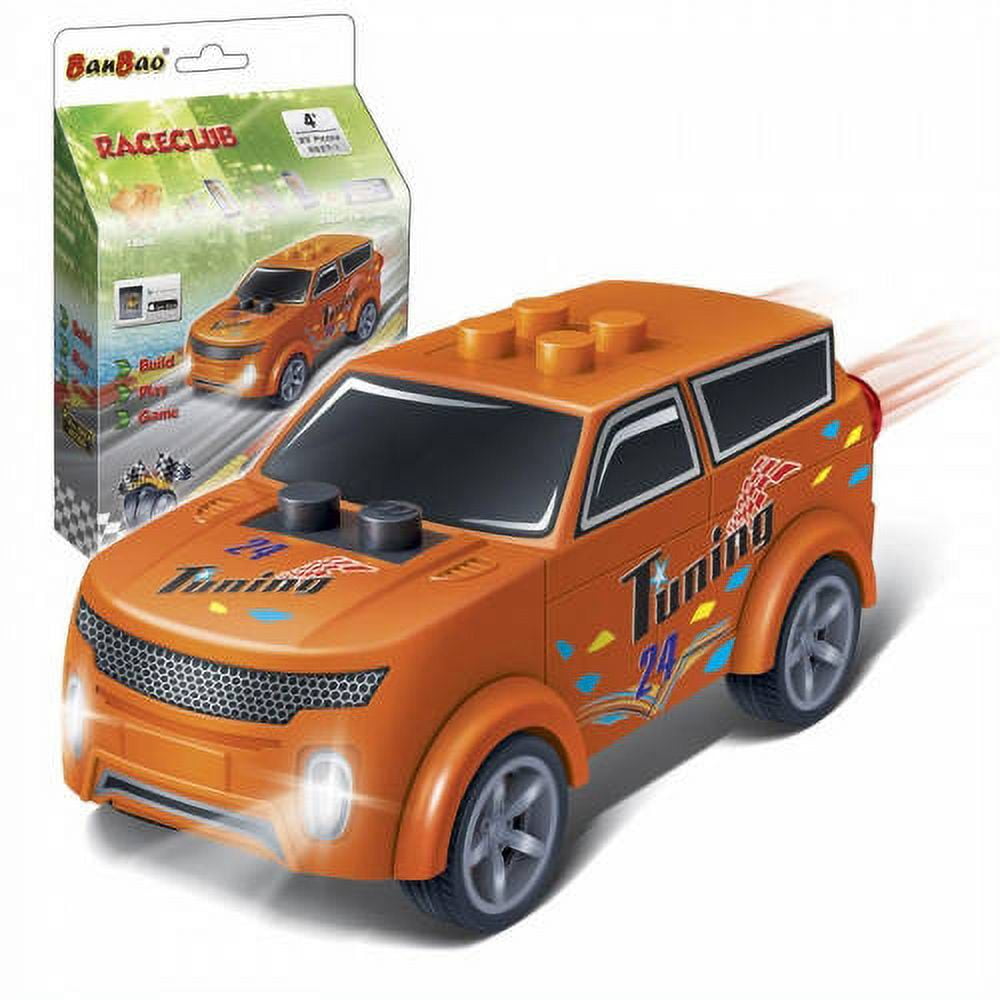 Alternative view of BanBao Mini Pullback Nenoot Building Kit - 26-Piece STEM Toy