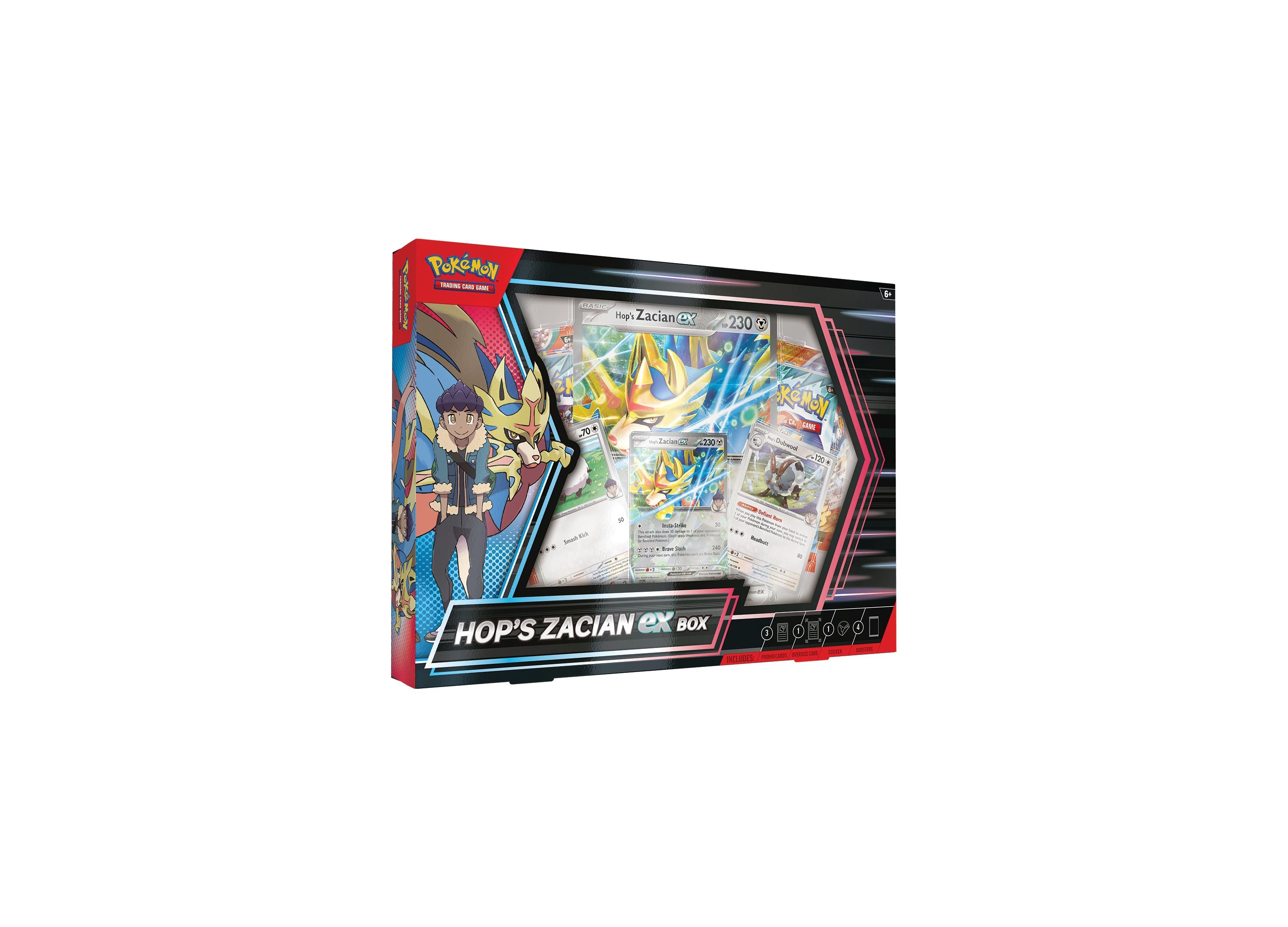 Pokémon Hop's Zacian ex Dynamic Duo Battle Box