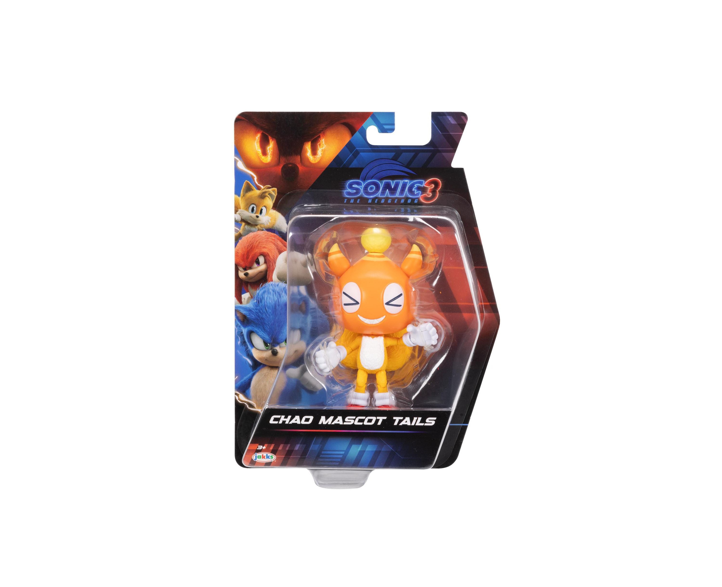Sonic Tails with Chao Hat Action Figure, 5-Inch Movie Edition