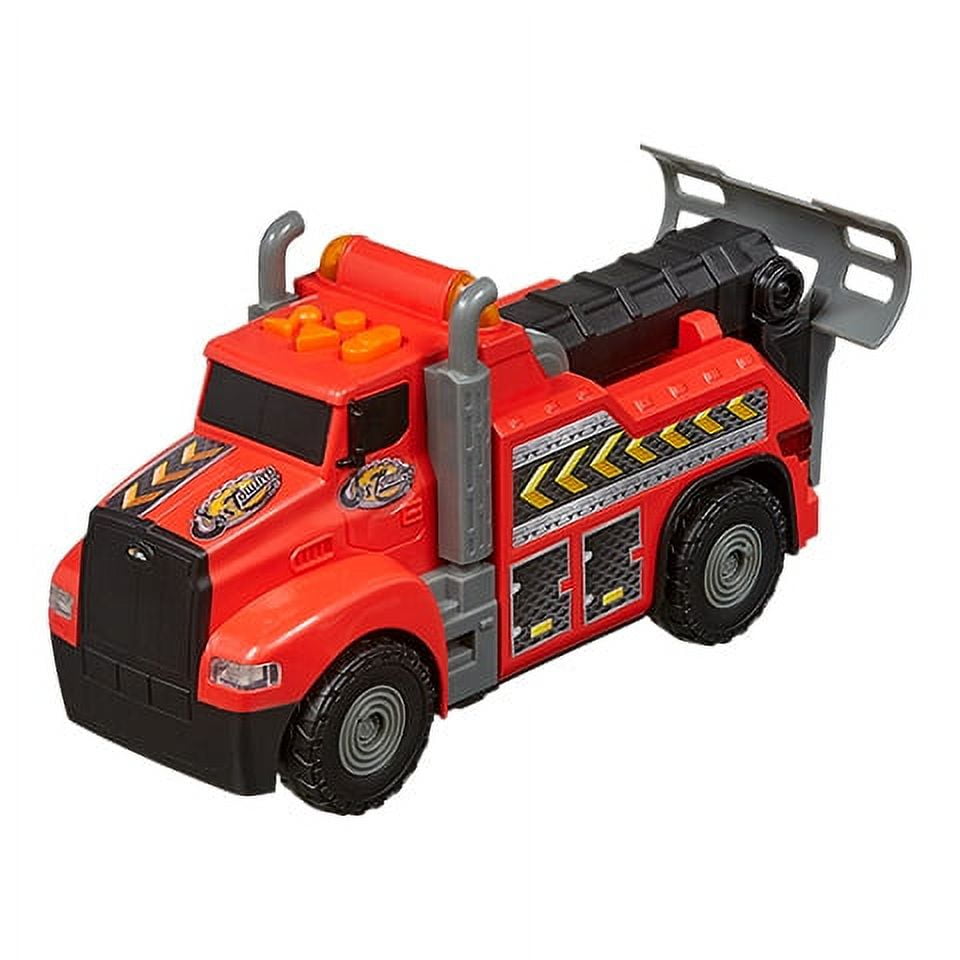 Road Rippers City Service Fleet Tow Truck - Motorized RC Tow Truck for Kids