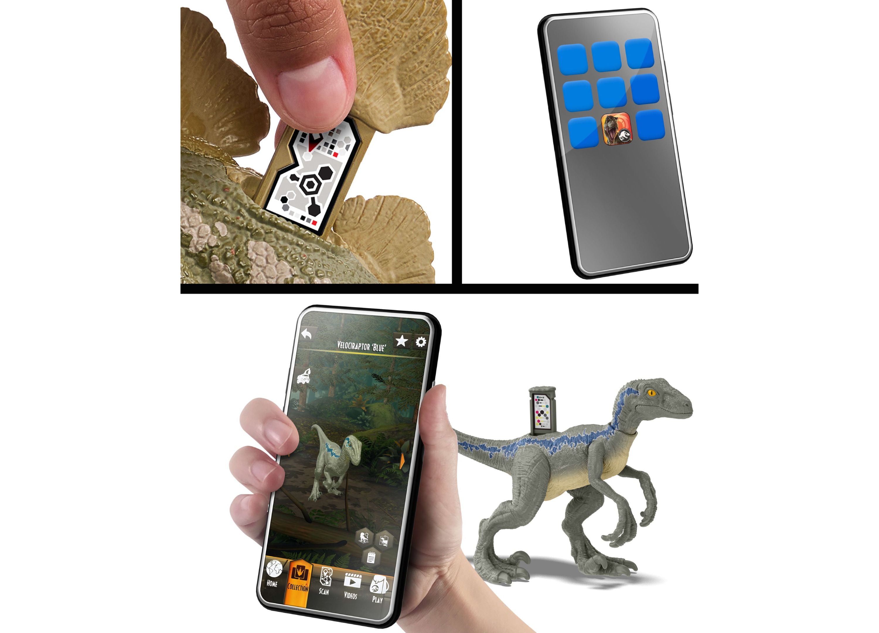 Alternative view of Jurassic World Chaos Theory 1:18 Scale Action Figure - Kentrosaurus