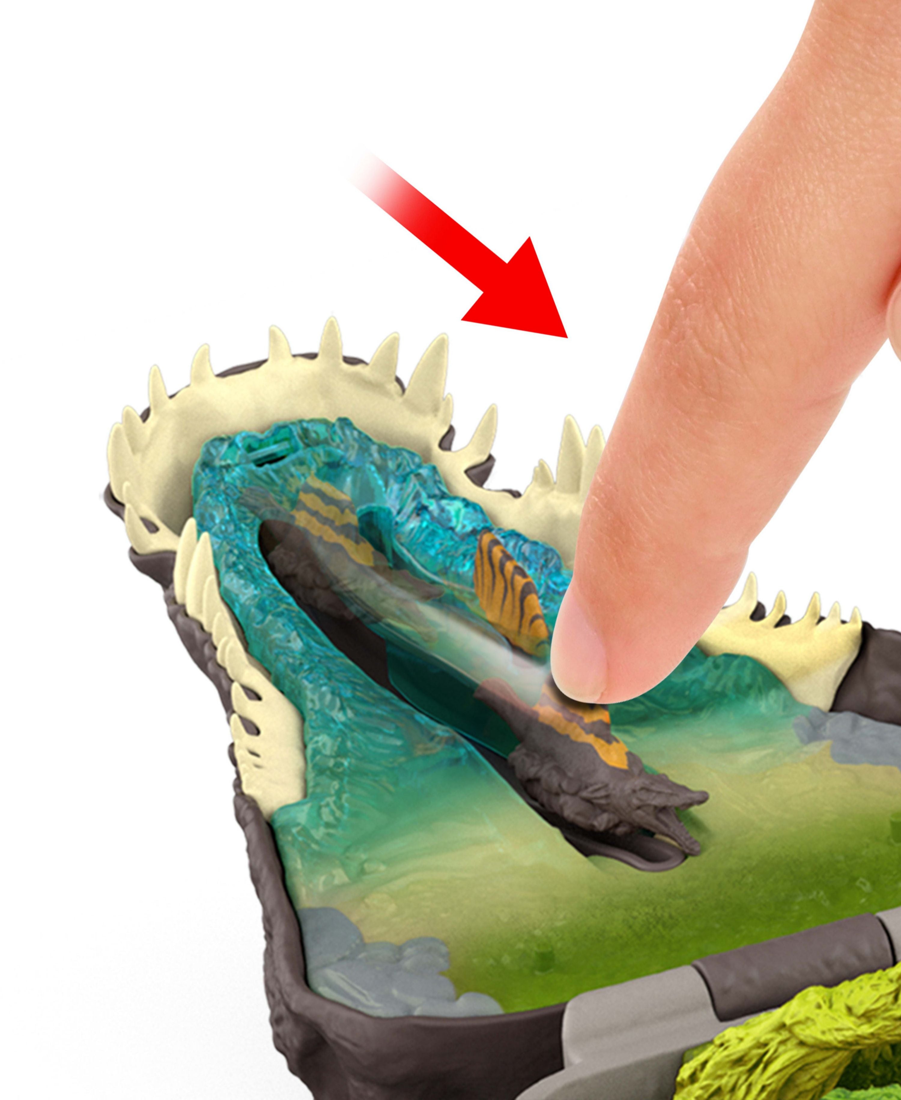 Alternative view of Jurassic World Rebirth Micro Adventure Playset