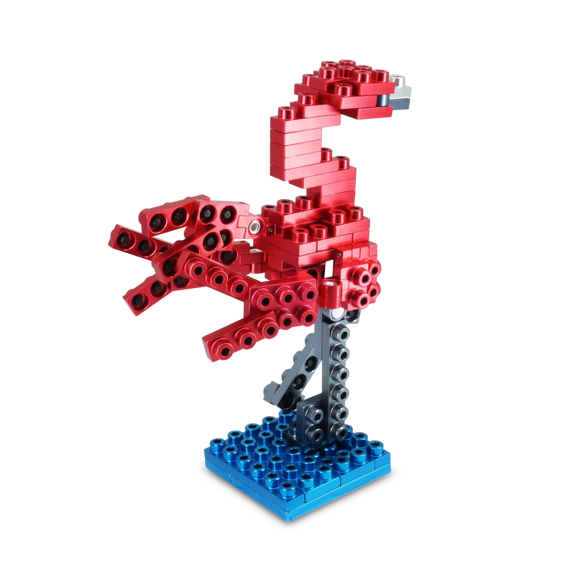 Alternative view of Metomics Pocket Wild Animal 112mm Metal Alloy Flamingo Kit