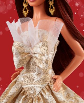 Alternative view of Barbie 2025 Holiday Fashion Doll - Dark Brown Hair