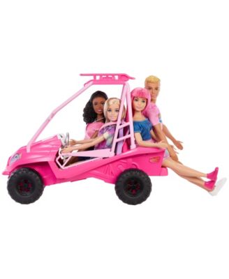 Alternative view of Barbie Mysteries: Beach Detectives Ultimate Beach Buggy Vehicle Playset with 10 Plus Accessories