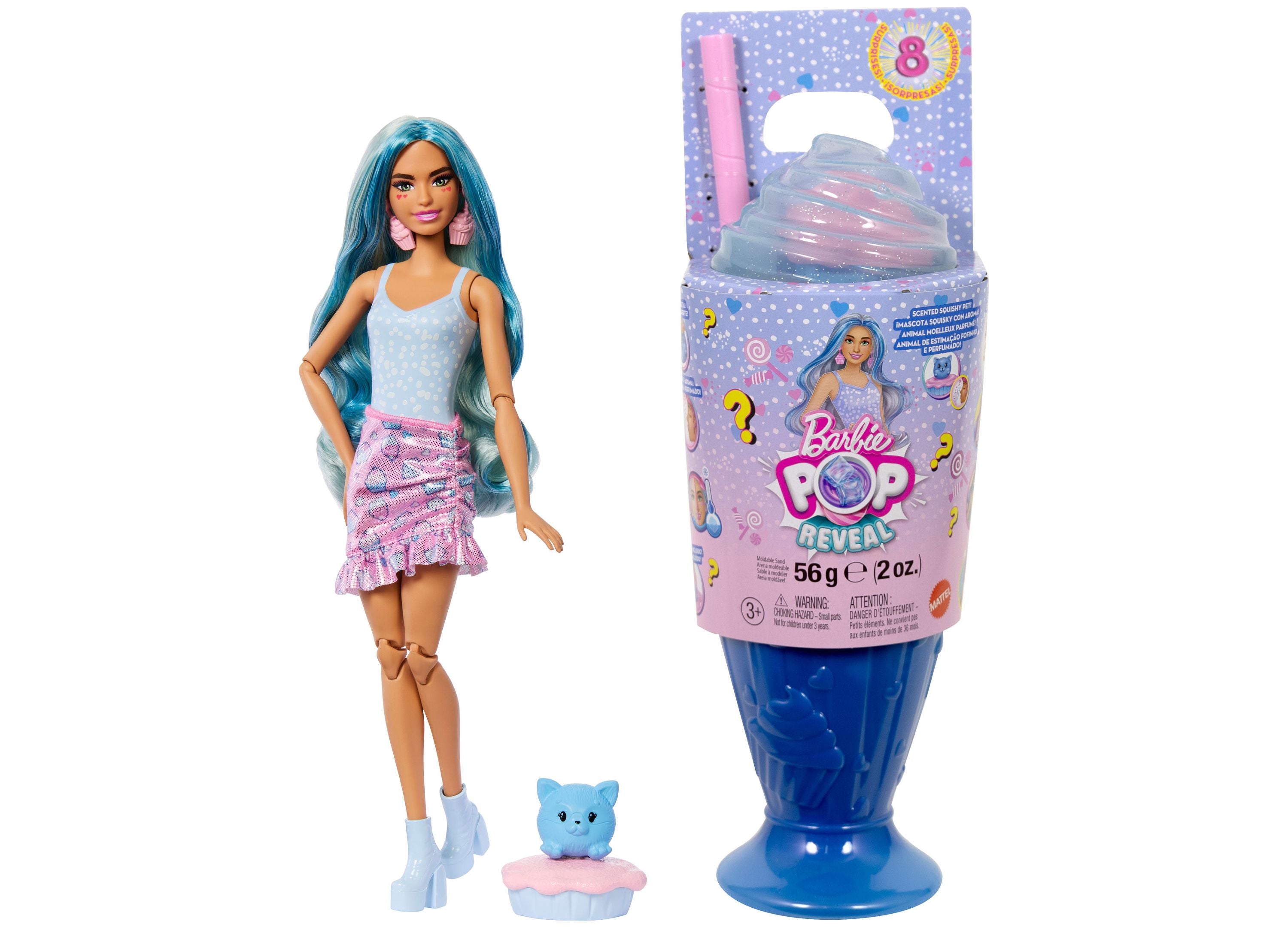 Barbie Pop Reveal Sweet Treat Series Doll and Accessories Set