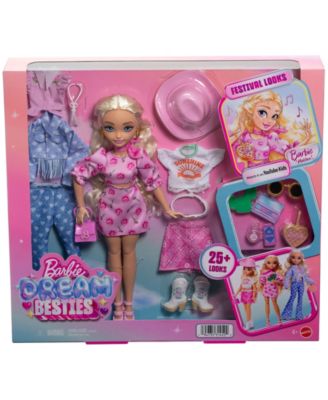 Barbie Dream Besties Festival Looks Set with Barbie Malibu Doll - Image 4