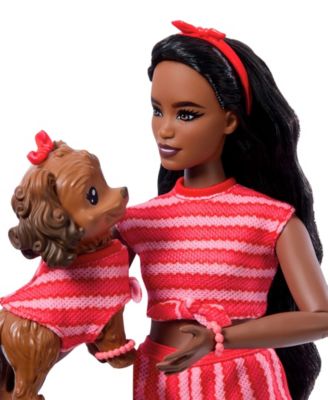 Alternative view of Barbie Twinning Looks Fashion Doll with Pet Dog - Blonde Hair