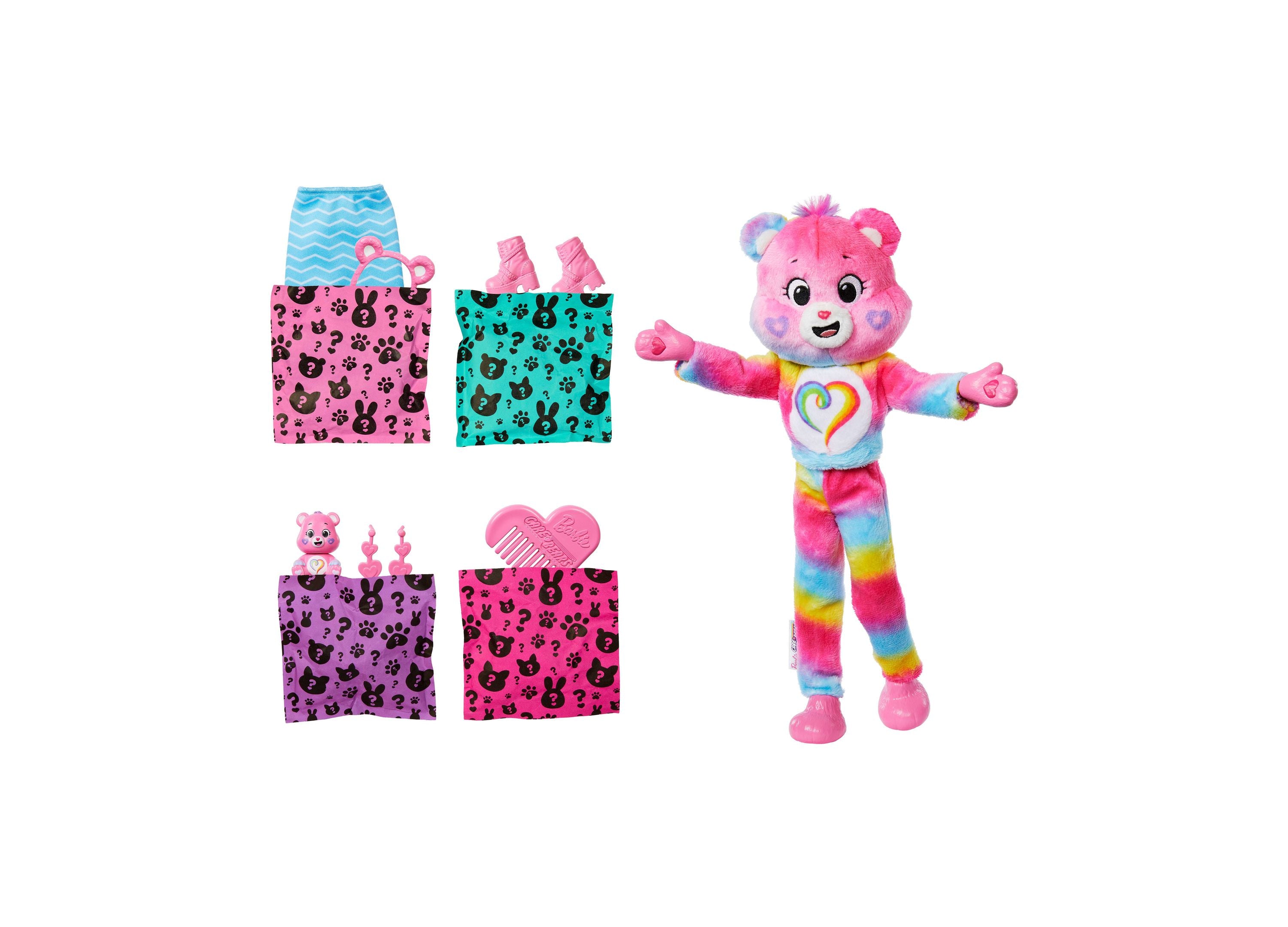 Barbie Cutie Reveal Care Bears Doll and Accessories - Image 5