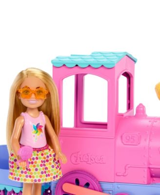 Barbie Day at the Fair Toy Train Set with Chelsea Small Doll and Festival Accessories - Image 3