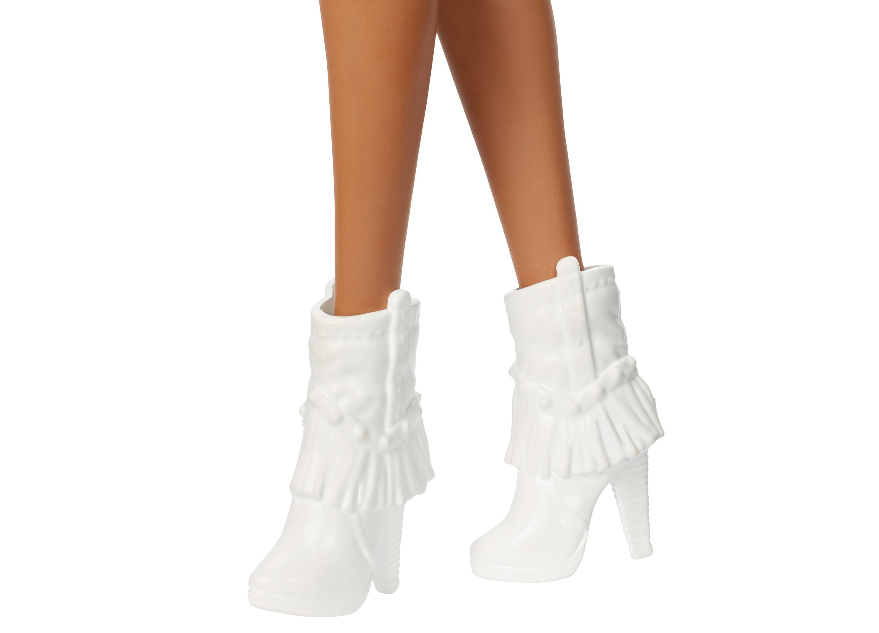 Barbie Fashionistas Doll 239 in Sparkly Dress with Cowboy Hat and Boots - Image 4