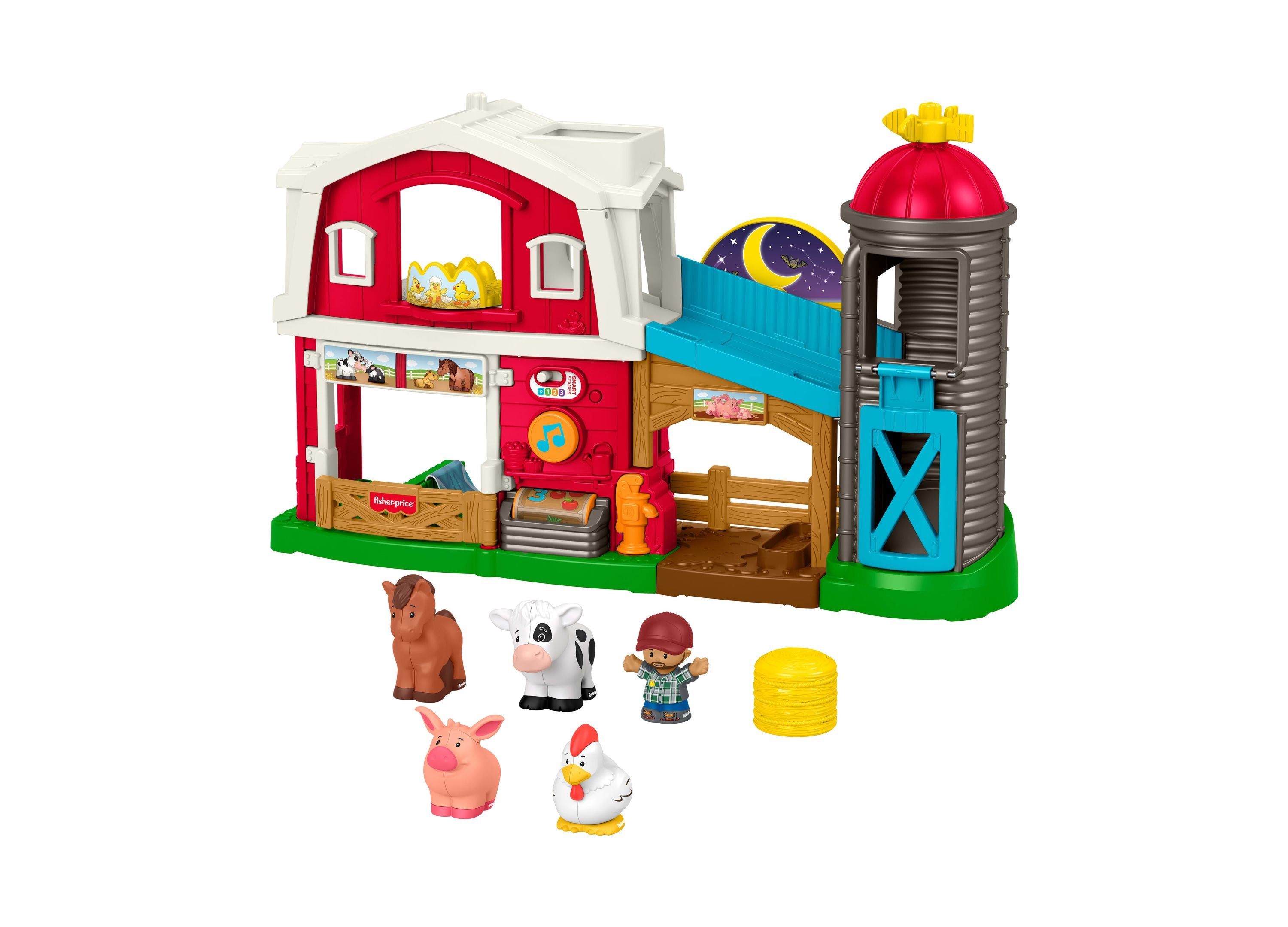 Alternative view of Fisher-Price Little People Caring Fun Animal Farm Playset with Interactive Features