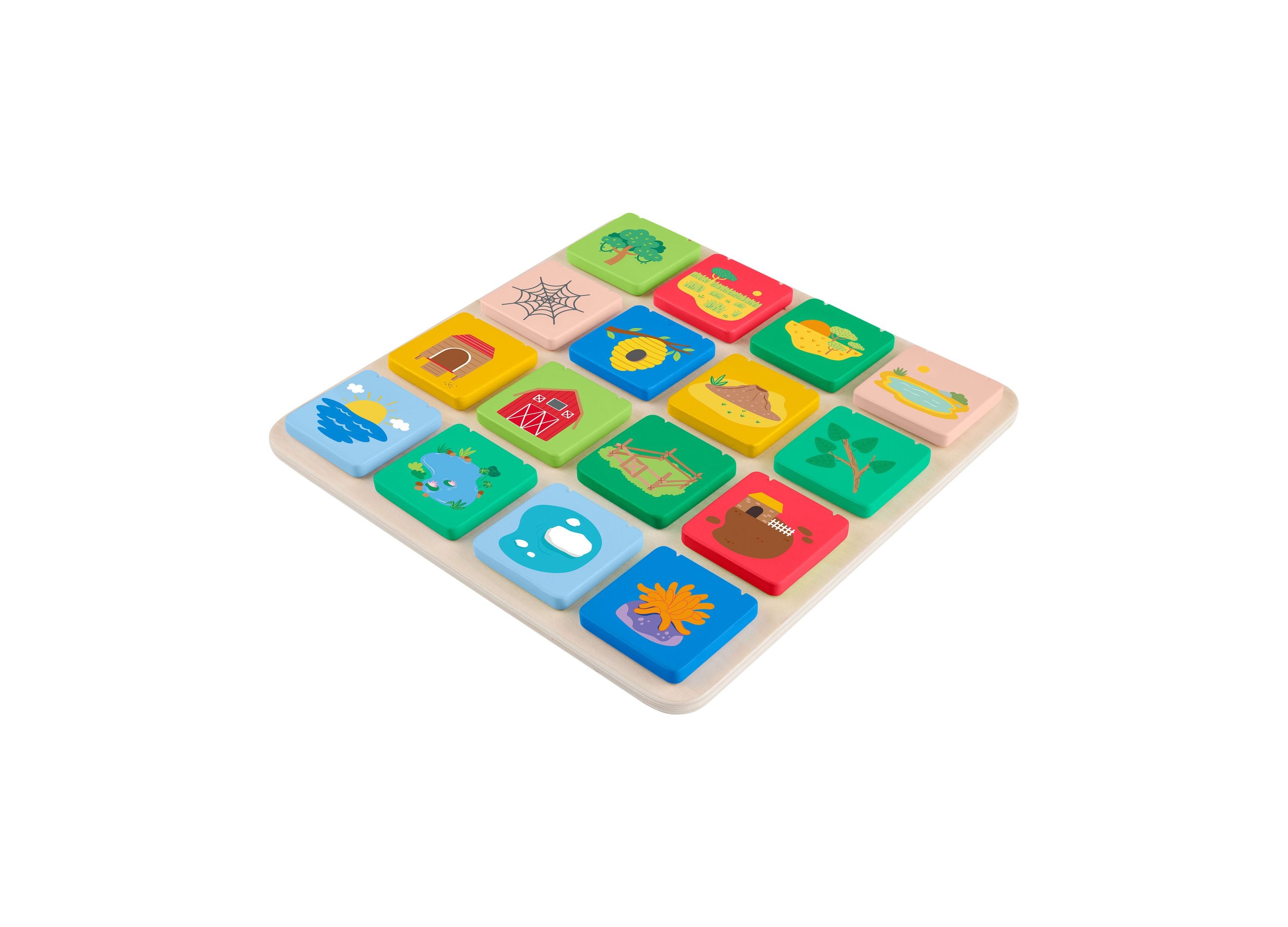 Fisher Price Wooden Flip and Reveal Busy Activity Board - Image 6