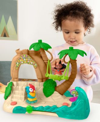 Alternative view of Fisher-Price Little People Moana Adventure Village Playset