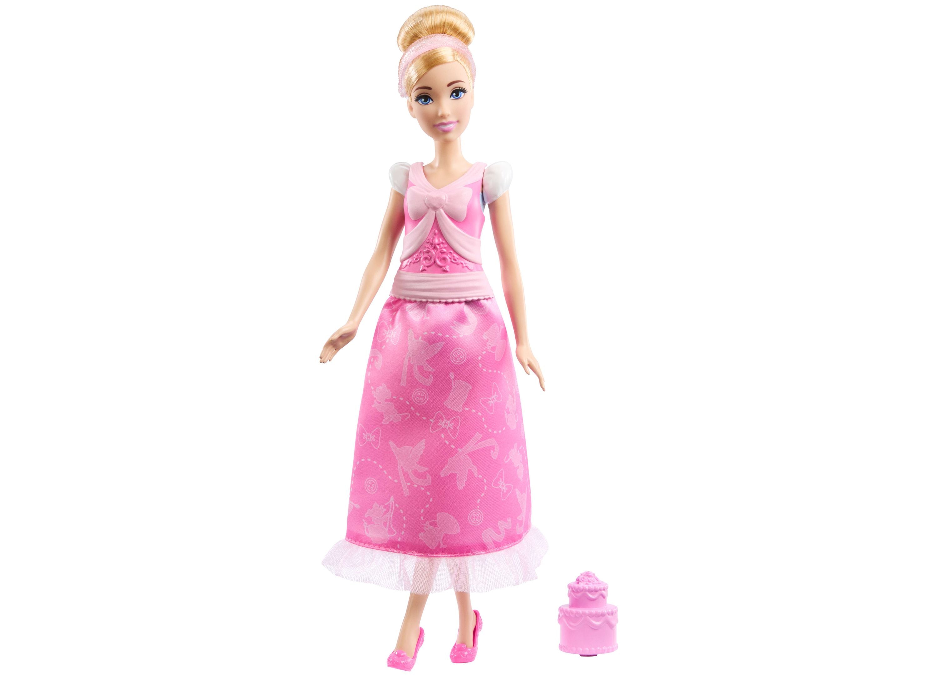Disney Princess 11.5 inch Cinderella Fashion Doll - 2-in-1 Outfits - Image 6
