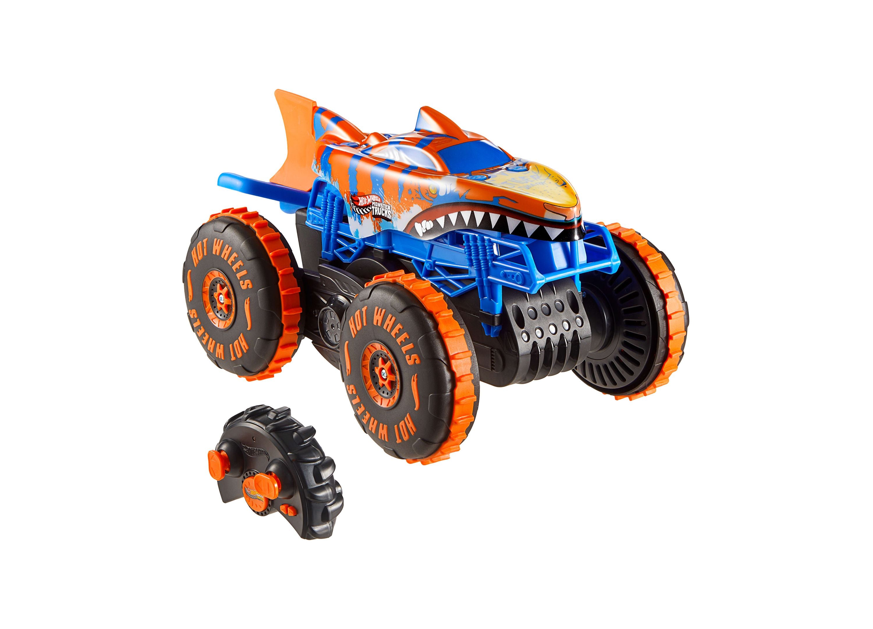 Hot Wheels RC 1:15 Monster Trucks Tiger Shark Climber Vehicle Toy
