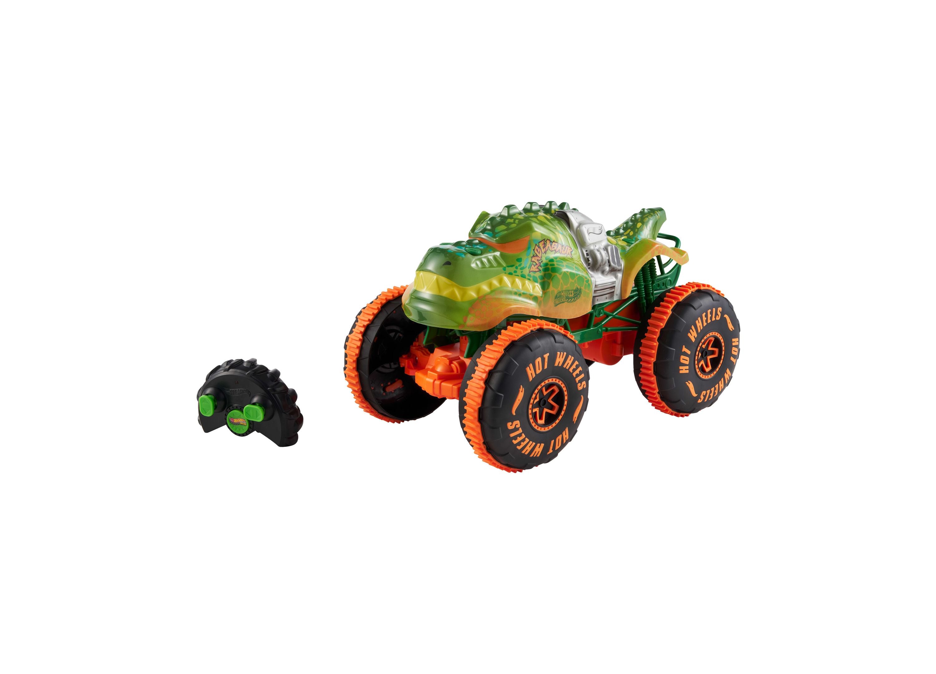 Hot Wheels Monster Trucks RC Rageasaur - Remote Control Toy Truck