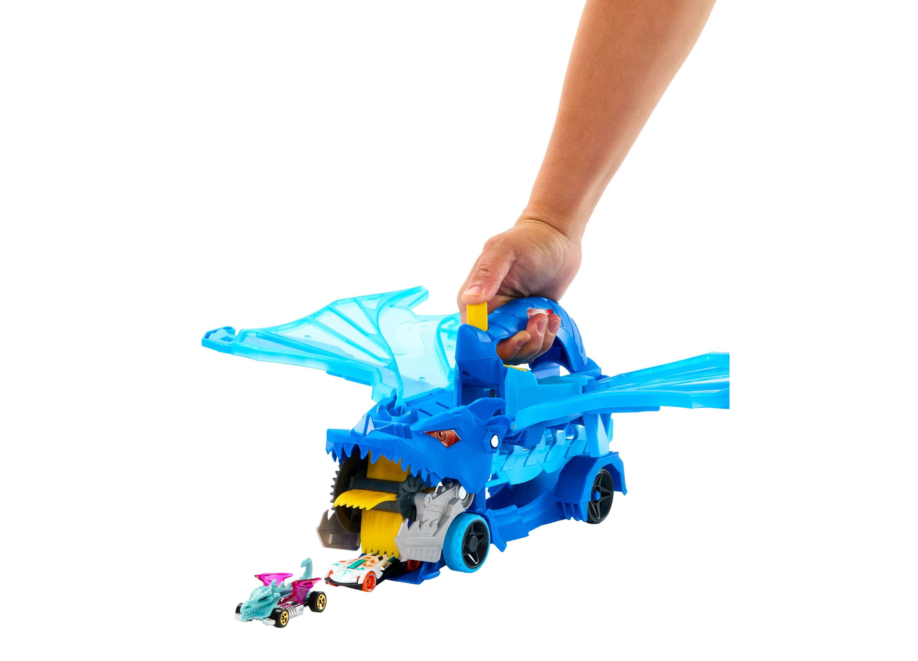 Hot Wheels Ultimate Dual Dragon Transporter Toy Cars - Image 6