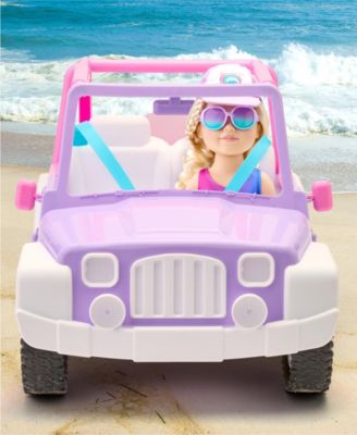 Journey Girls Open-Top 4-Wheel Cruiser Vehicle for 18" Dolls - Image 4