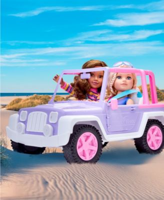 Journey Girls Open-Top 4-Wheel Cruiser Vehicle for 18" Dolls - Image 6