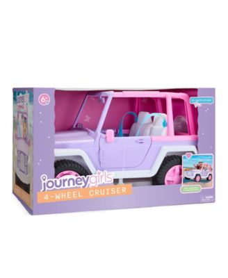Journey Girls Open-Top 4-Wheel Cruiser Vehicle for 18" Dolls - Image 5