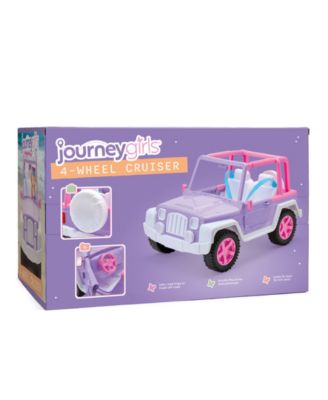 Journey Girls Open-Top 4-Wheel Cruiser Vehicle for 18" Dolls - Image 2