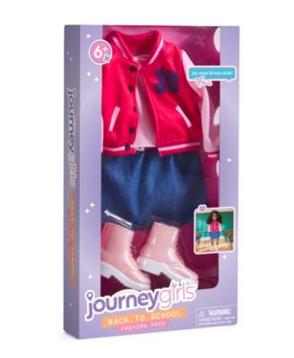 Journey Girls 4-Piece Back to School Fashion Outfit Set for 18" Dolls - Image 5