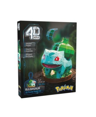 Alternative view of Pokémon Bulbasaur 3D Model Kit - Kanto Starter Collection 195-Pieces