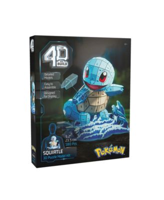 Pokémon Squirtle 3D Model Kit Kanto Starter Collection, 180-Pieces - Image 2