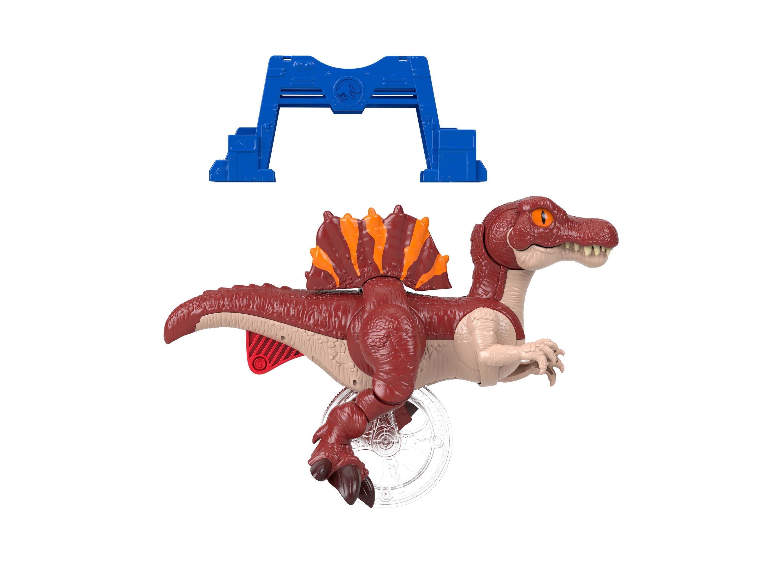 Alternative view of Imaginext Fisher-Price Jurassic World Rebirth Sprinting Spinosaurus - Action Figure