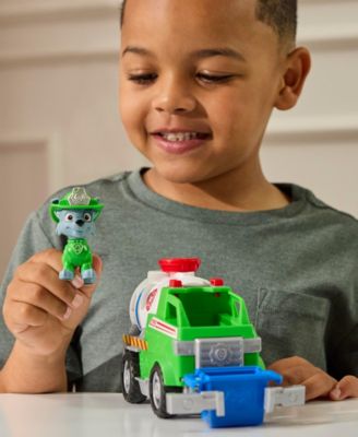 Alternative view of Paw Patrol Fire Rescue Rocky Rescue Fire Tanker with Action Figure