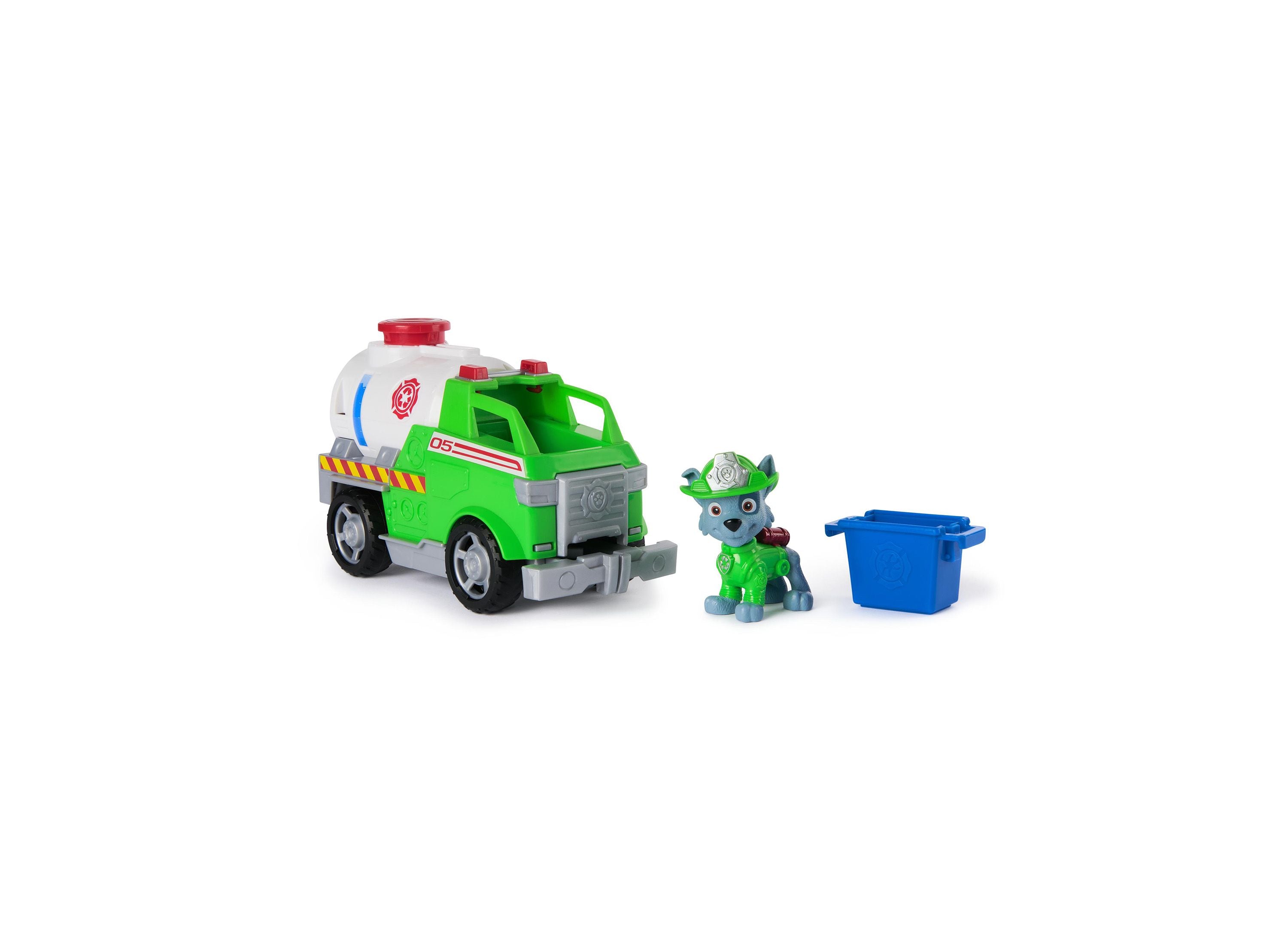 Paw Patrol Fire Rescue Rocky Rescue Fire Tanker with Action Figure