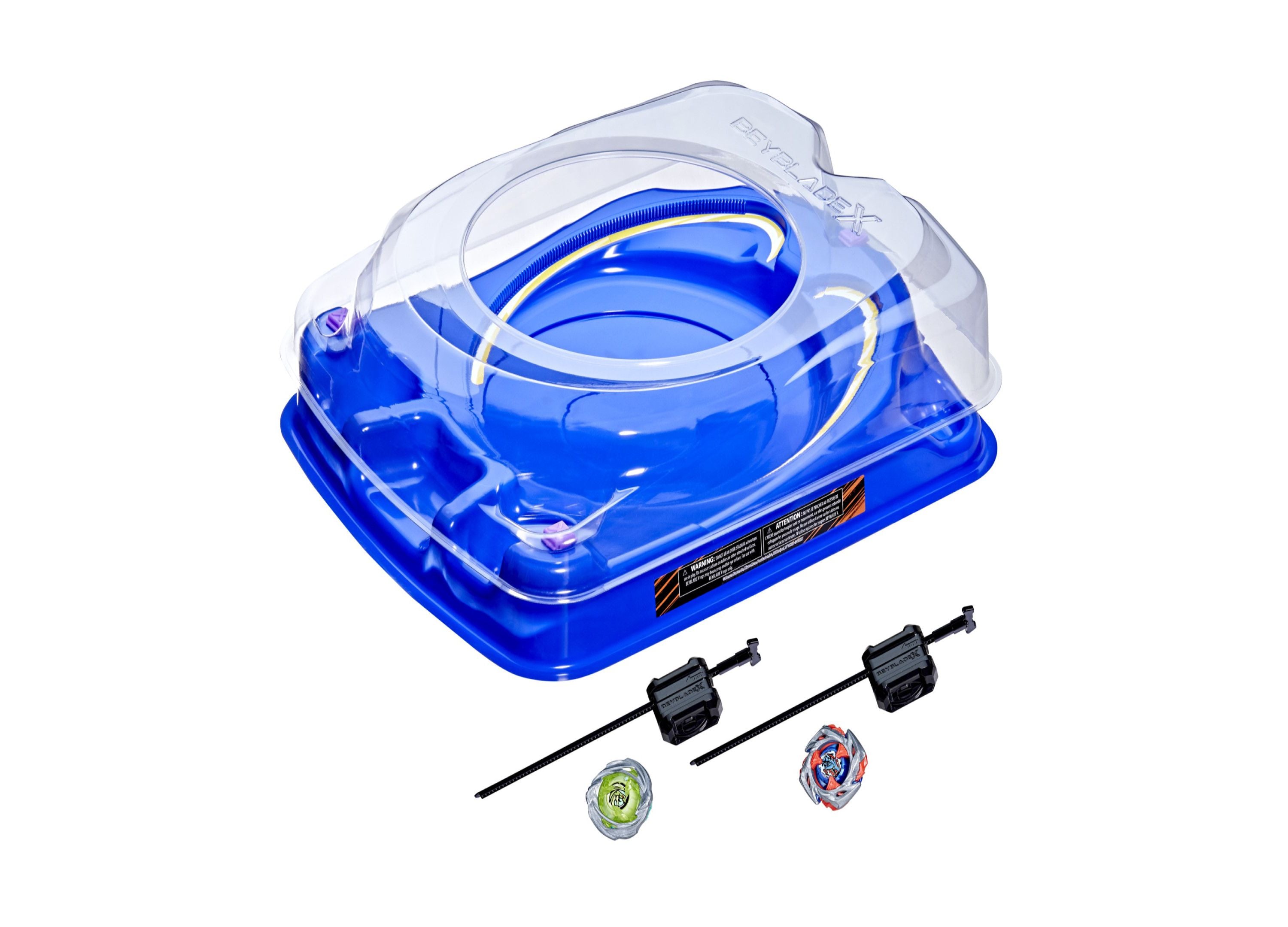 Alternative view of Beyblade X Drop Attack Battle Set with X-Celerator Rail