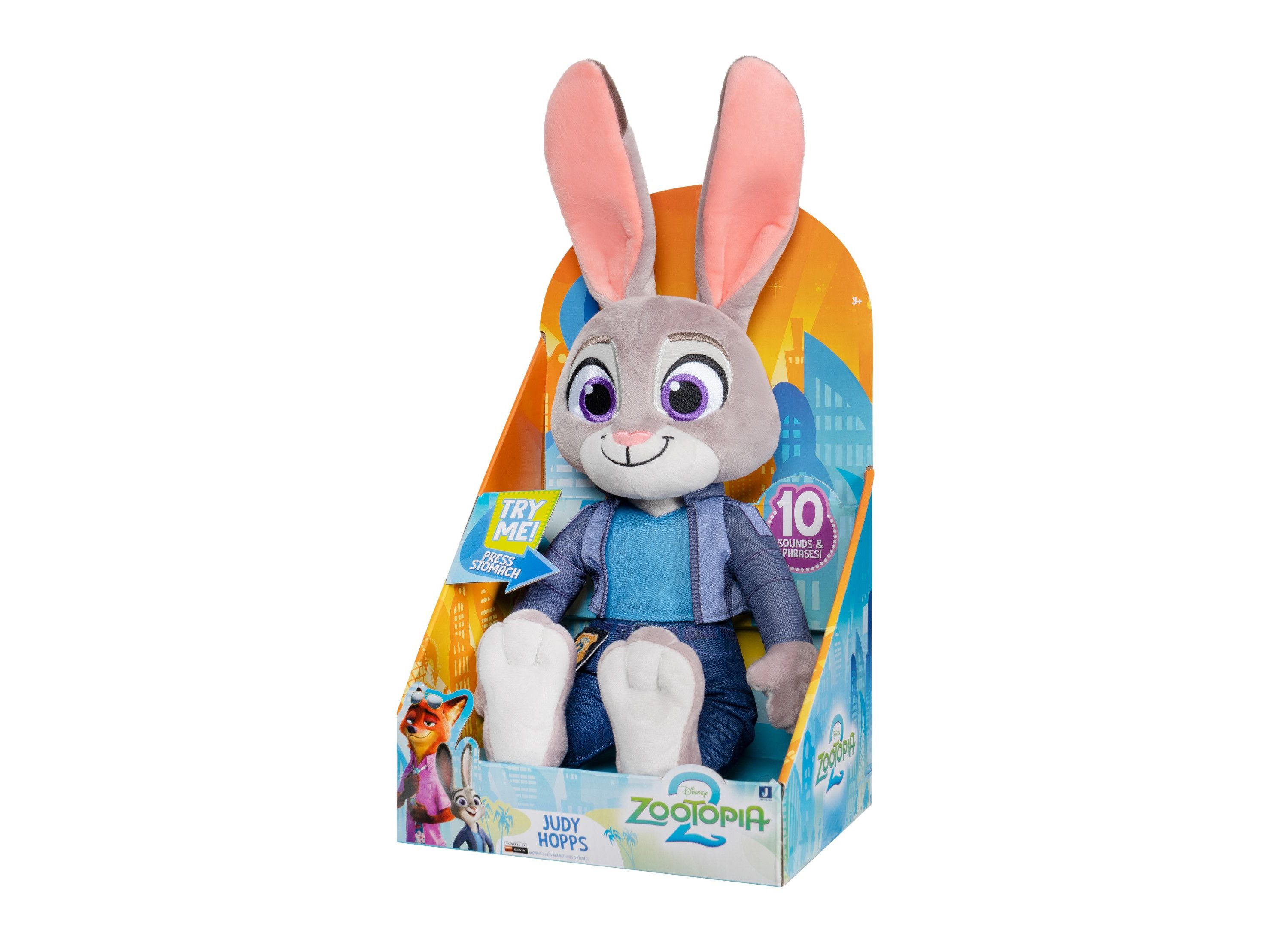 Zootopia 14 Inch Talking Judy Hopps Plush Toy - Image 4