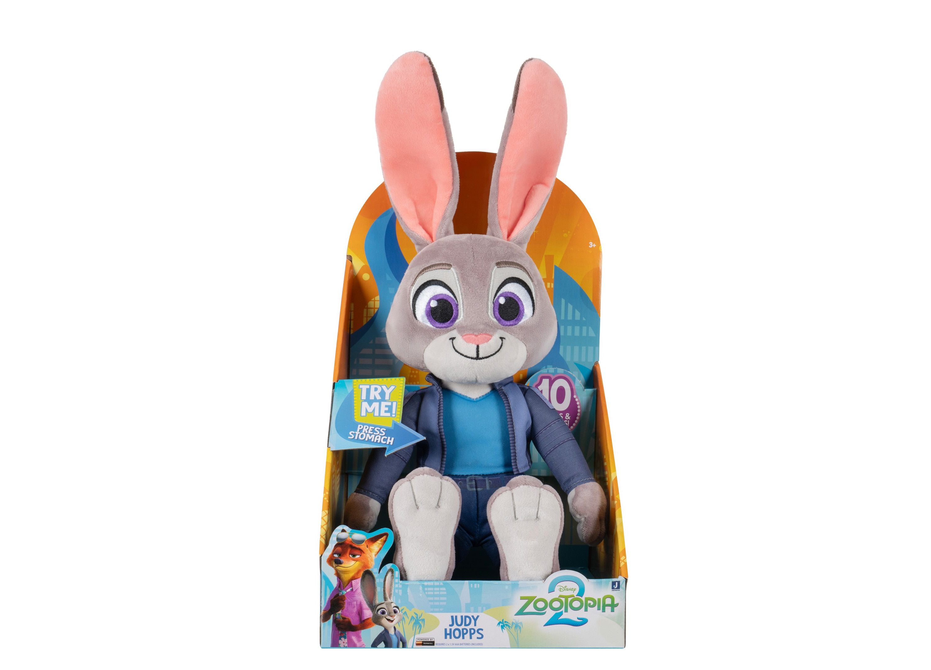 Zootopia 14 Inch Talking Judy Hopps Plush Toy