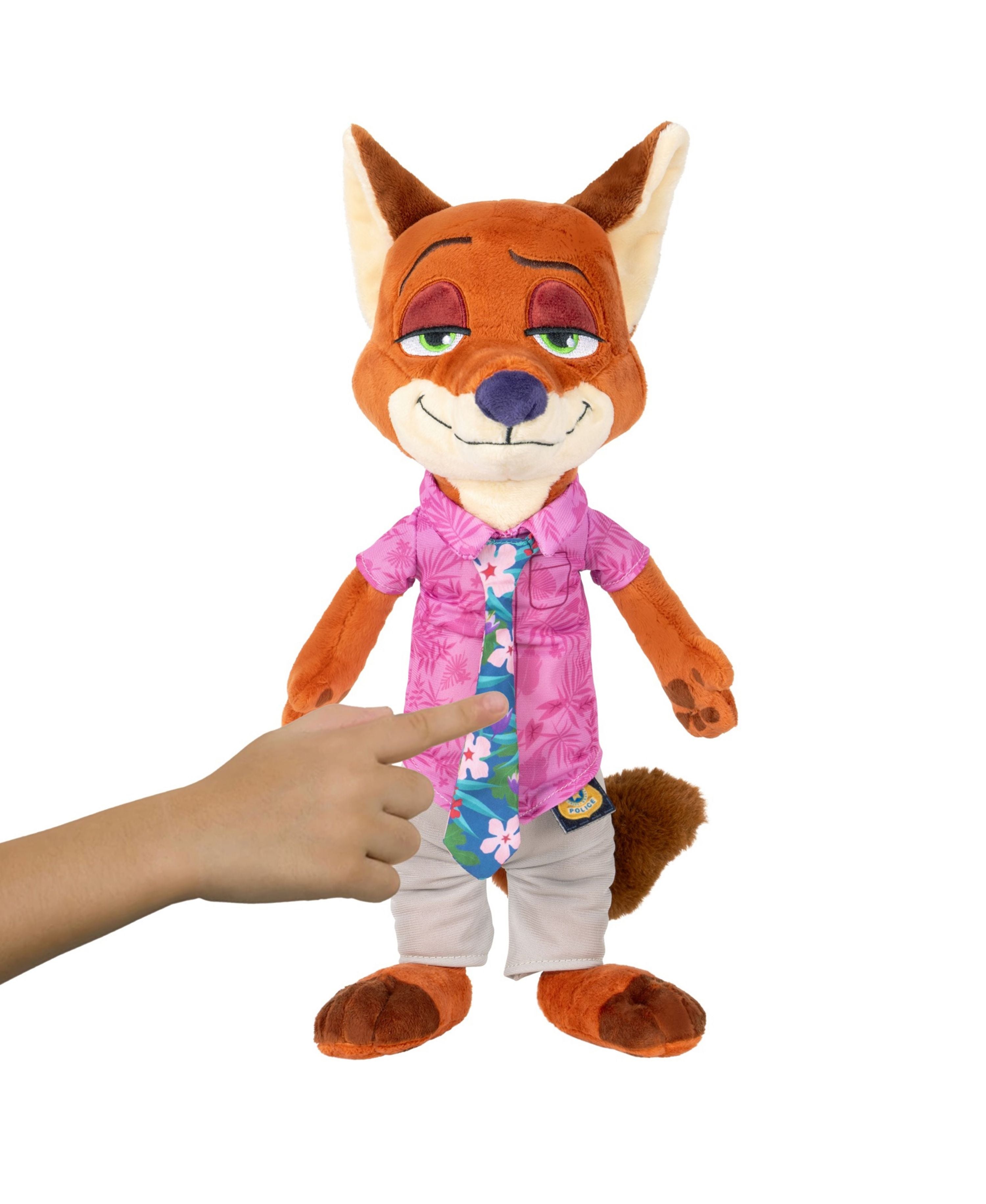 Zootopia 14 Inch Talking Nick Wilde Plush Toy - Image 3