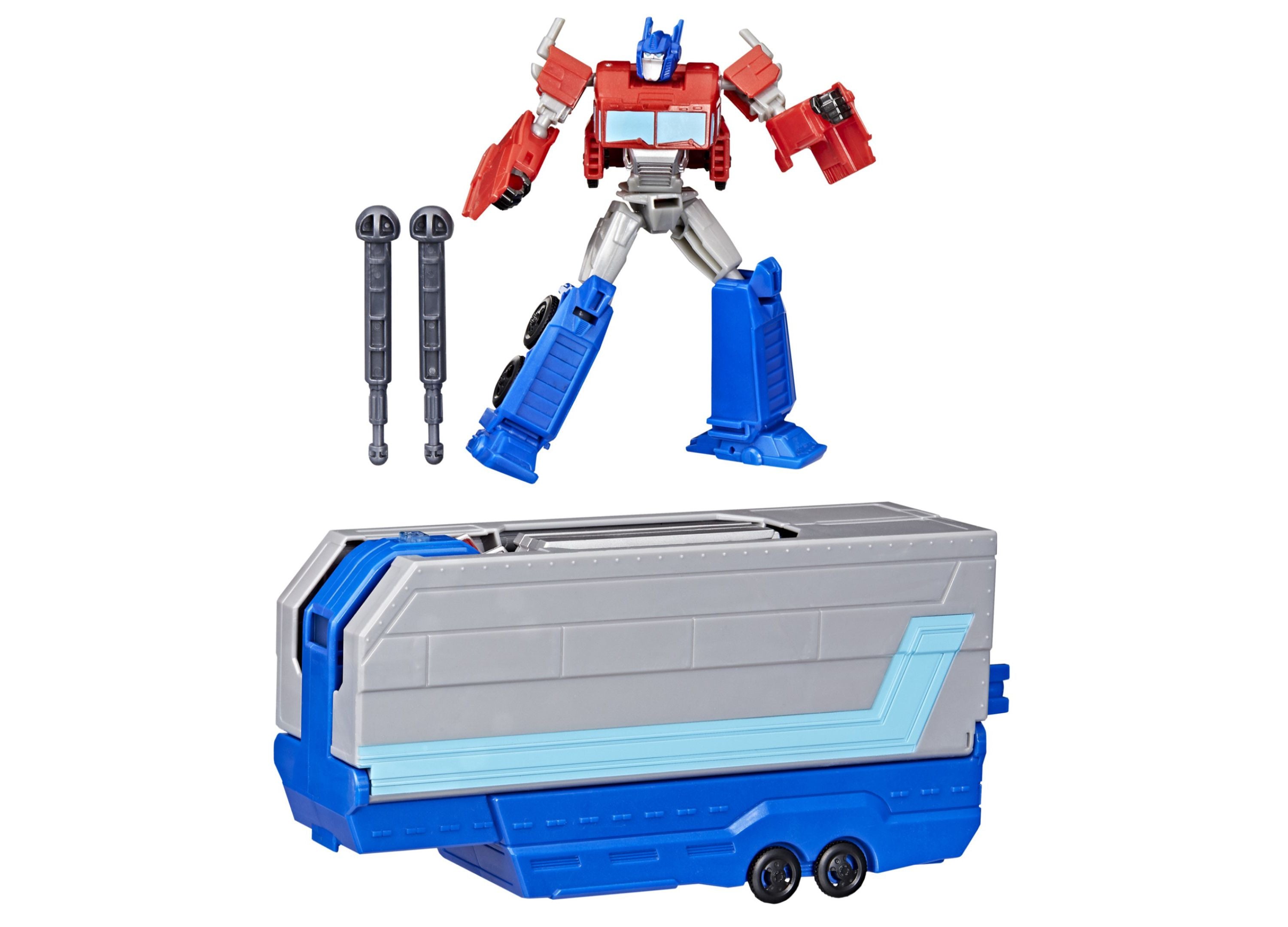 Transformers EarthSpark Optimus Prime Battle Trailer - Interactive Playset - Image 6