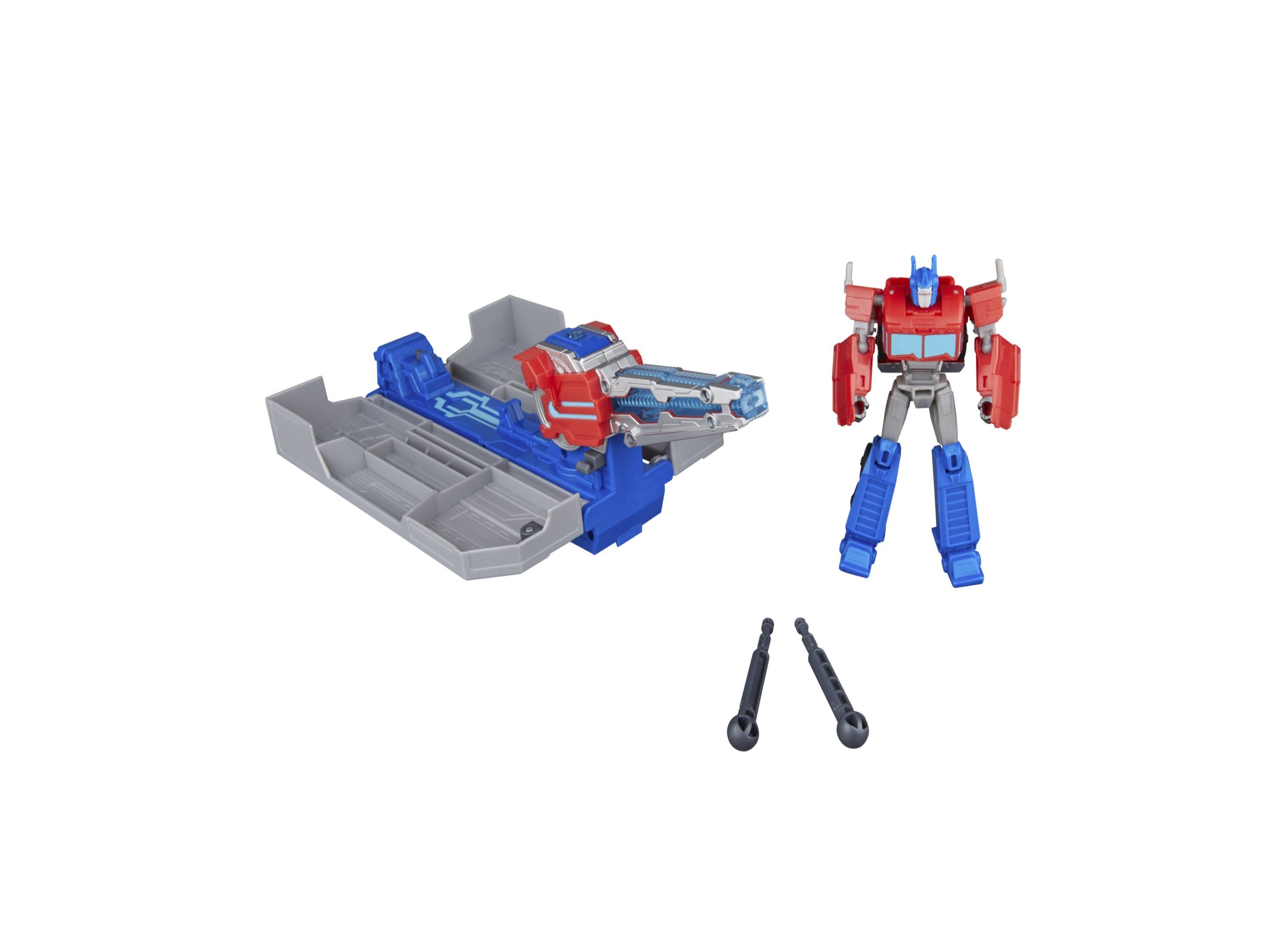Transformers EarthSpark Optimus Prime Battle Trailer - Interactive Playset - Image 8