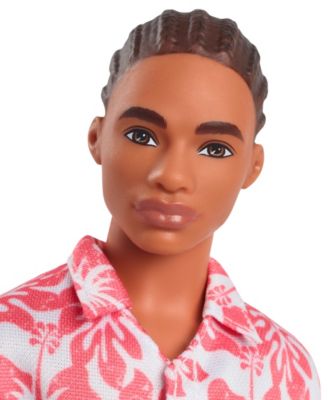 Barbie Fashionistas Ken Doll - Black Hair with Trendy Heart Shirt - Image 6