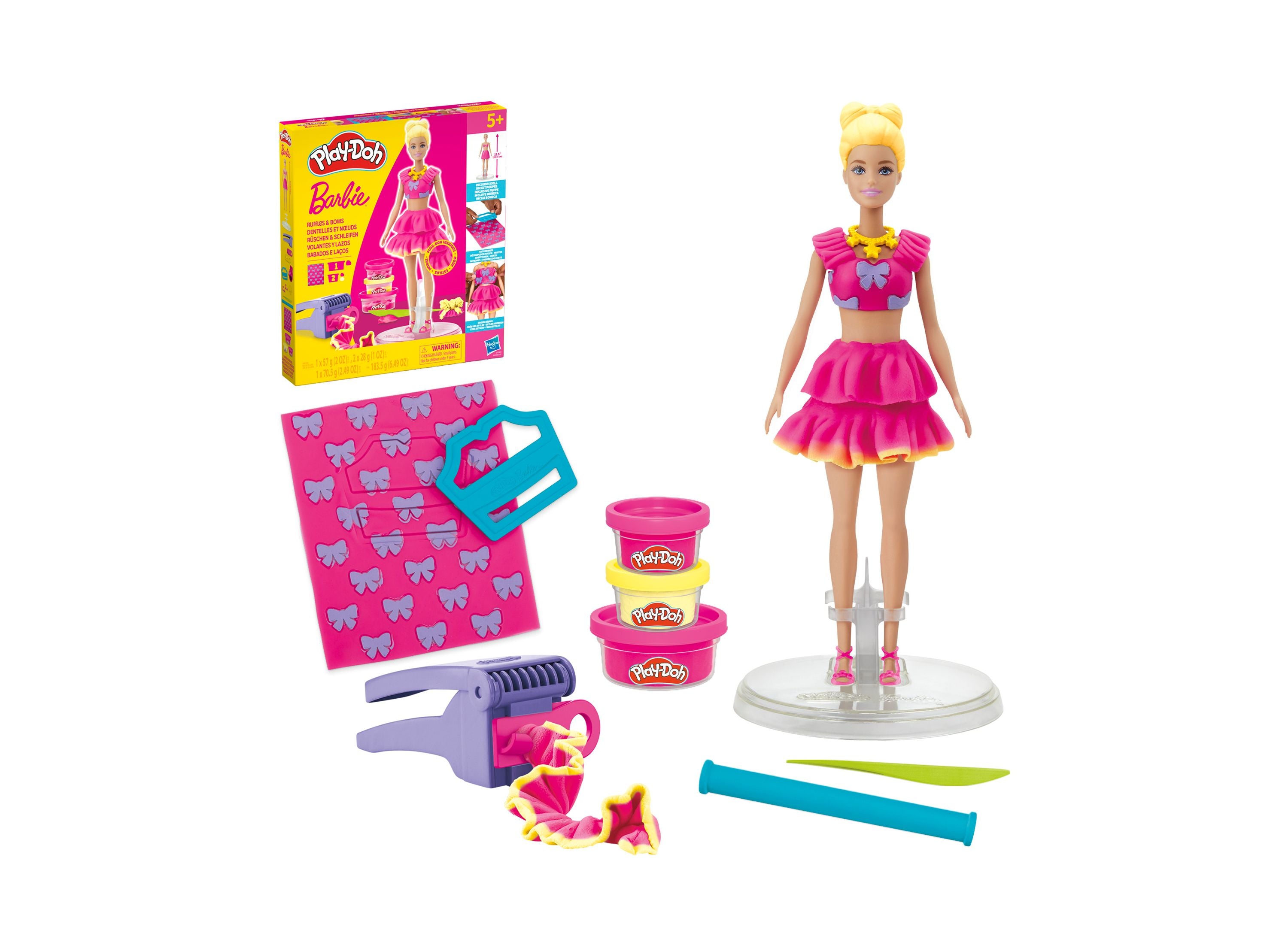 Play-Doh Barbie Ruffles and Bows Fashion Designer Set