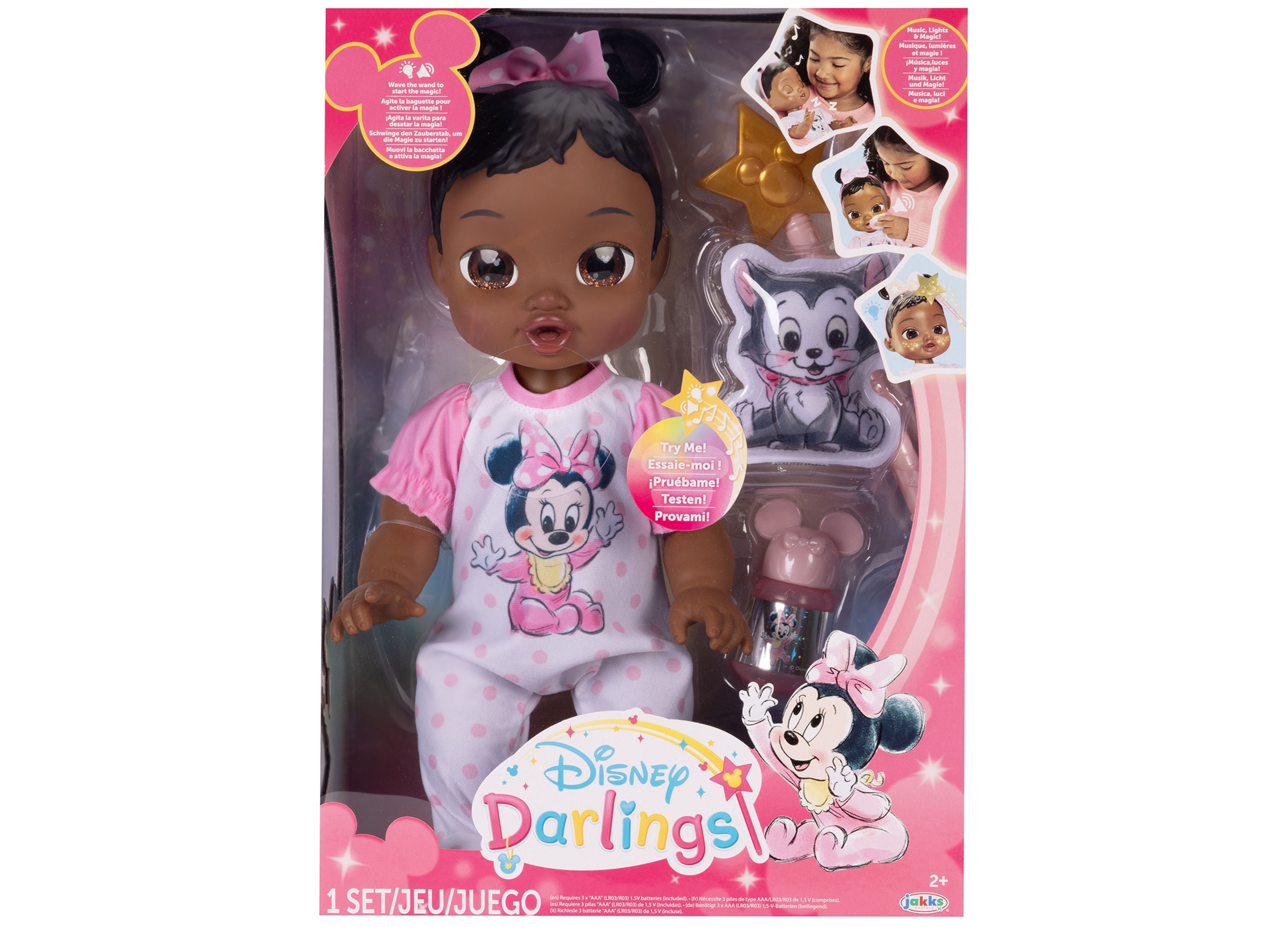 Disney 13-inch Deluxe Minnie Mouse Magic Feature Doll
