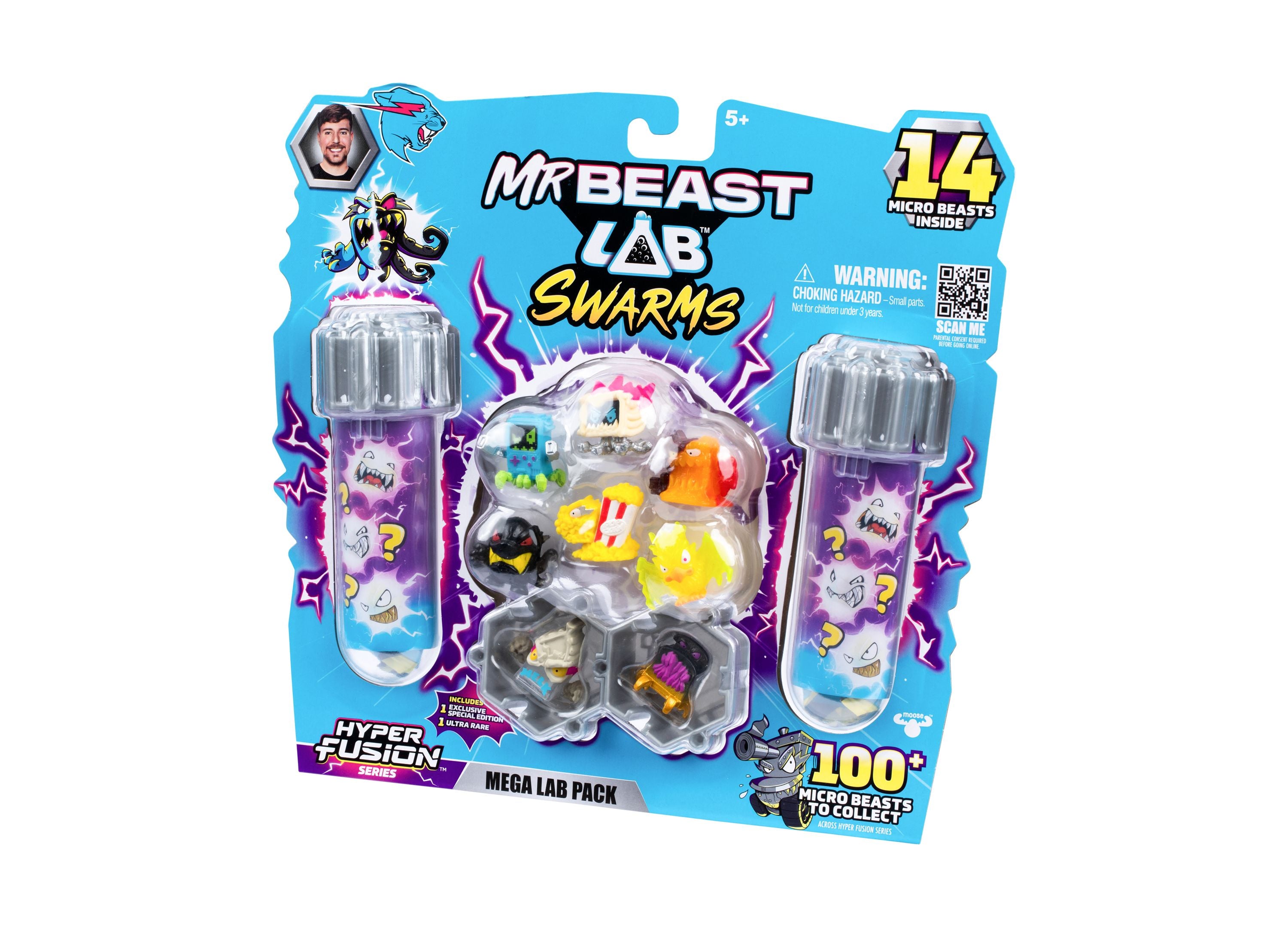 Alternative view of Mr Beast Lab Hyper Fusion Swarms 14-Pack Mega Lab S3 Collectibles