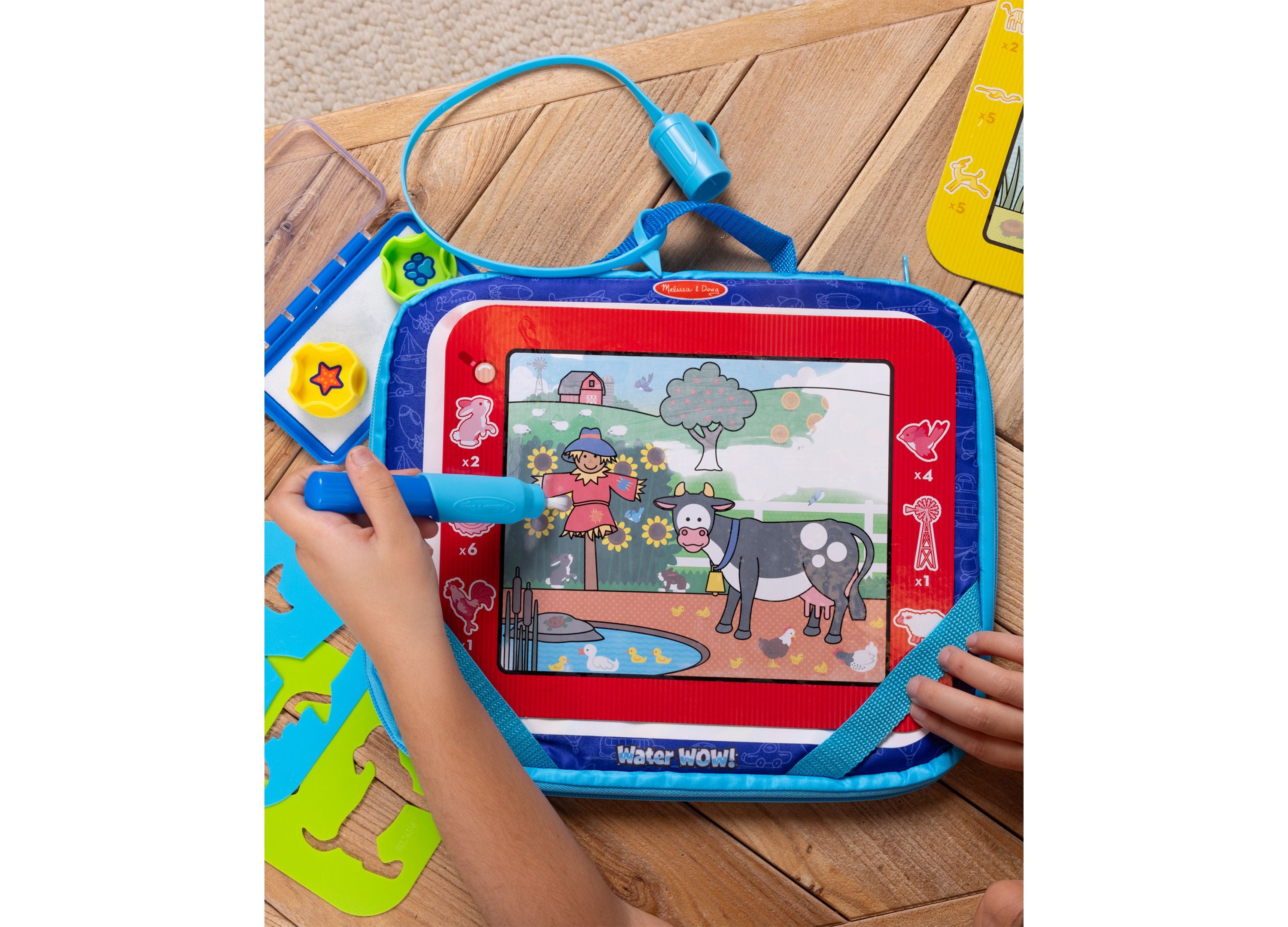 Melissa & Doug Water Wow! Multi-Activity Reusable Drawing Set with Case - Image 5