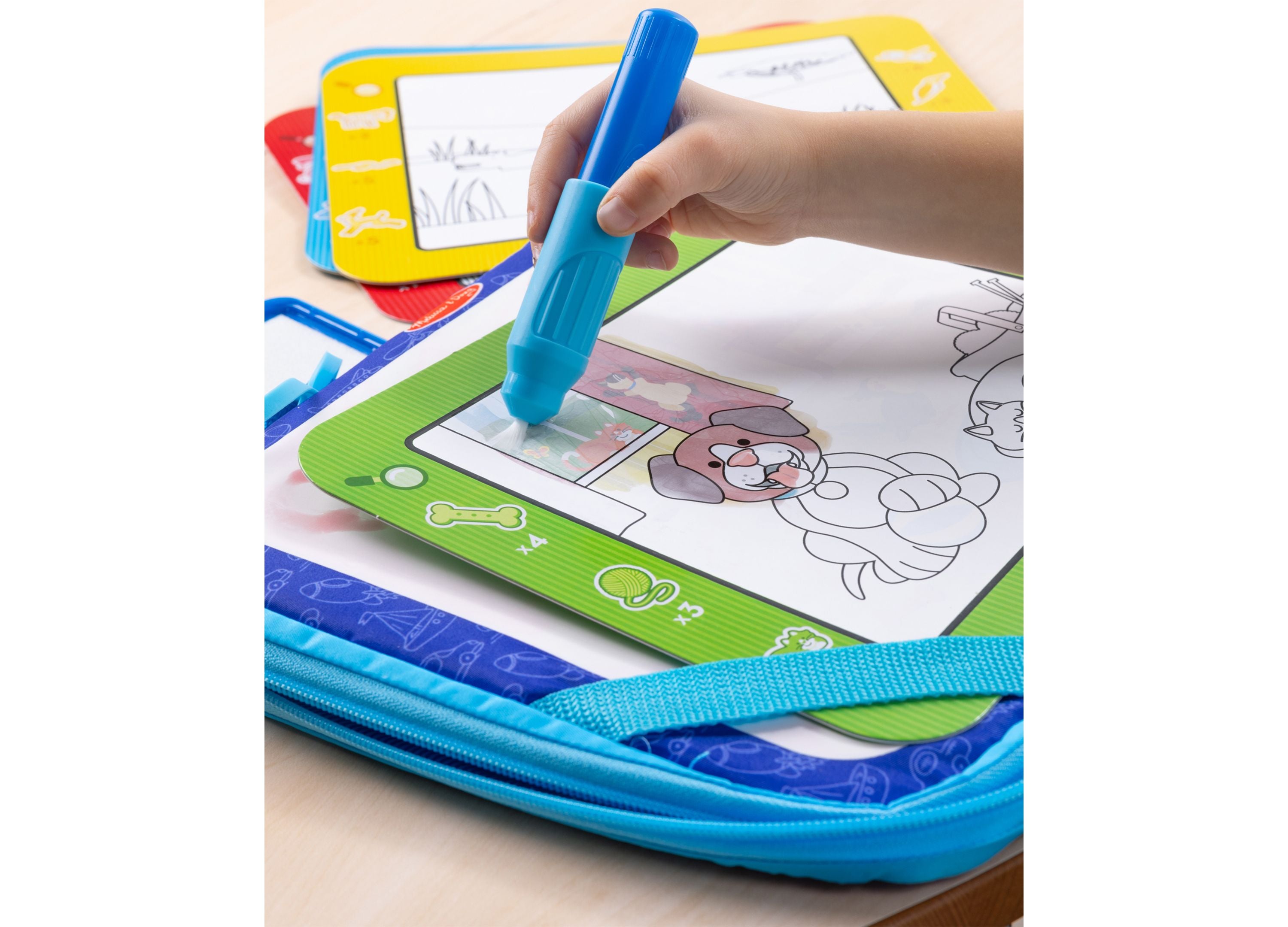 Alternative view of Melissa & Doug Water Wow! Multi-Activity Reusable Drawing Set with Case