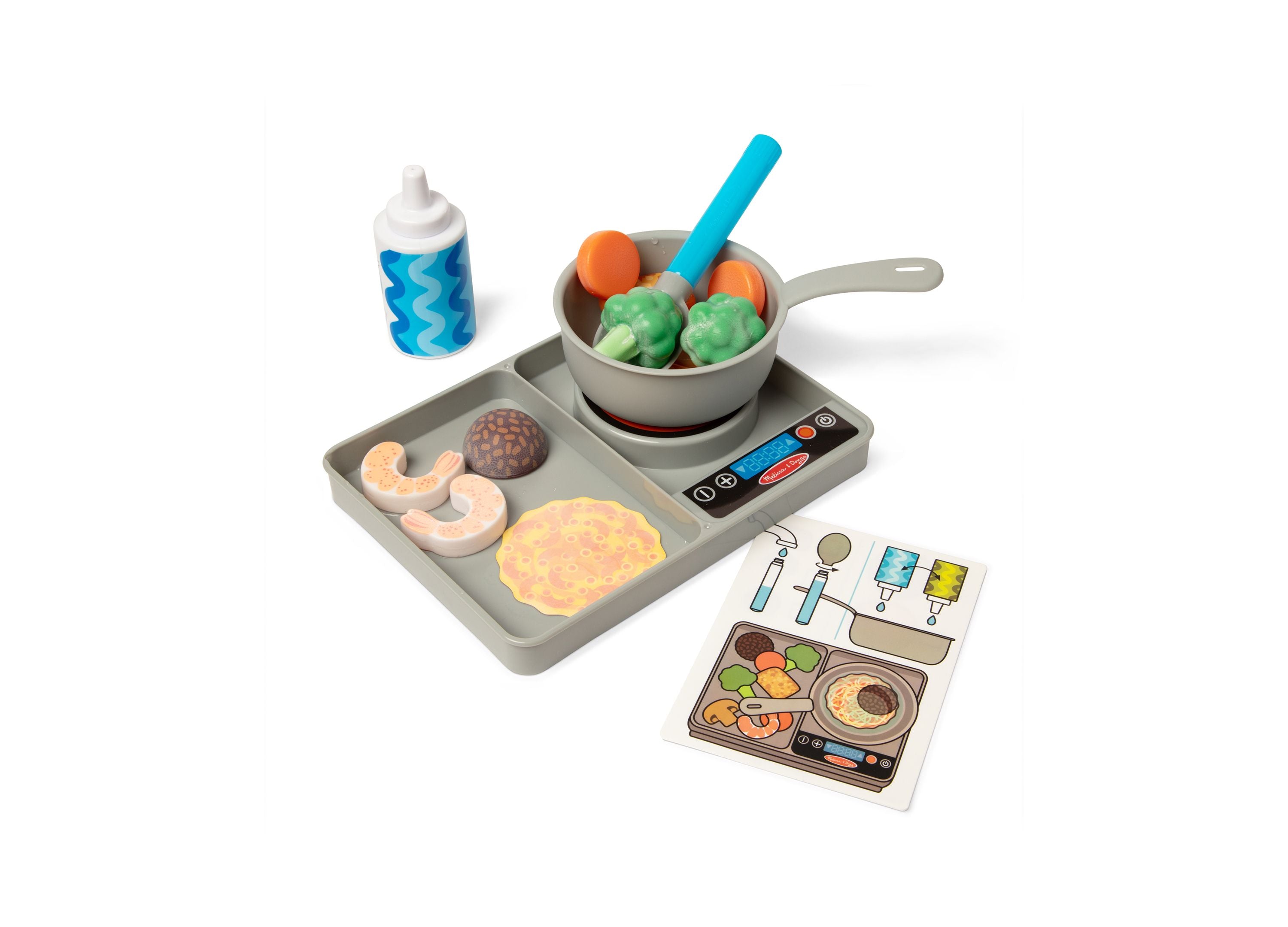 Melissa & Doug Water Wow Simmer & Serve Play Set