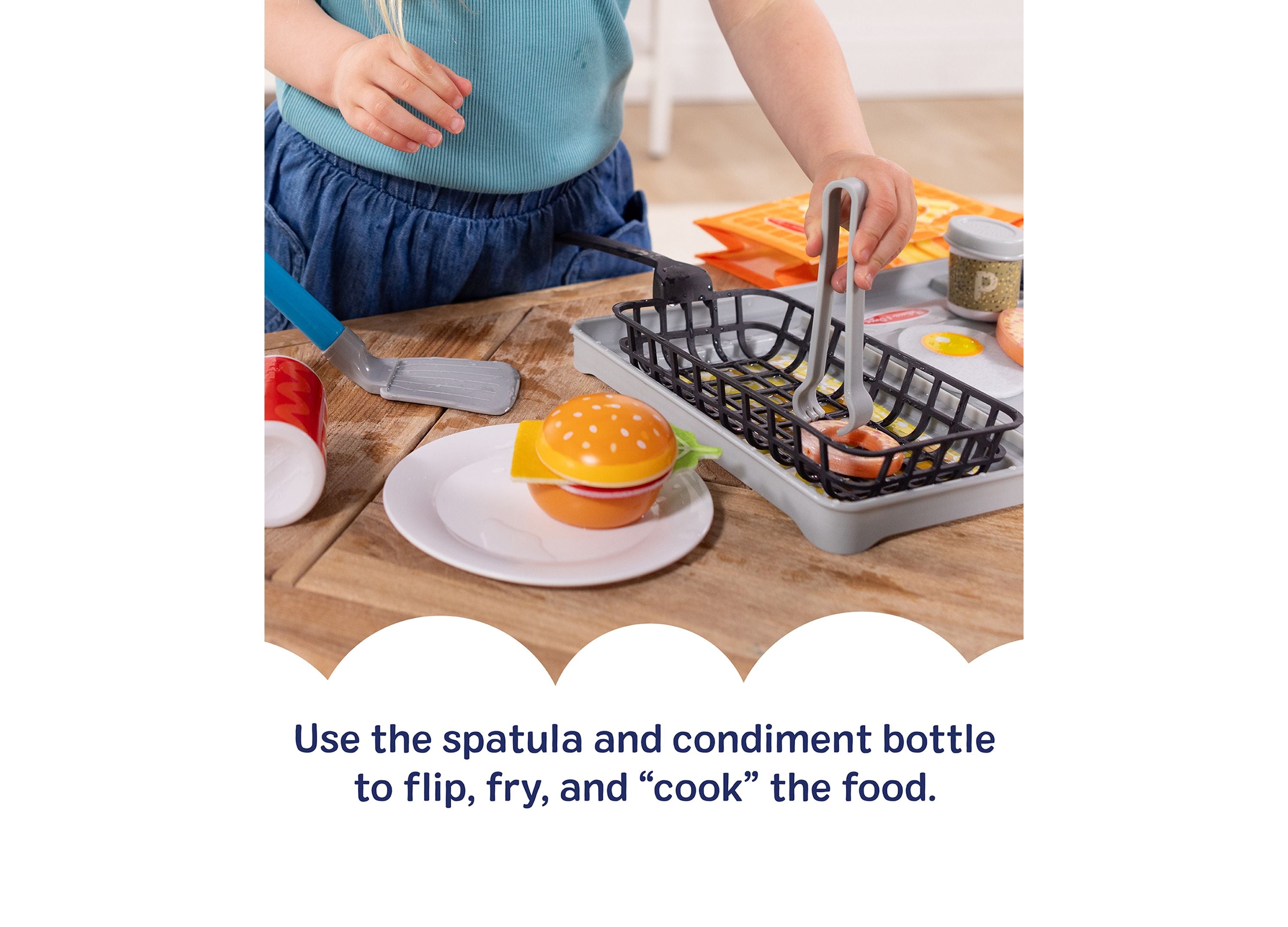 Alternative view of Melissa & Doug Water Wow Flip & Fry Play Set - Colorful Cooking Fun